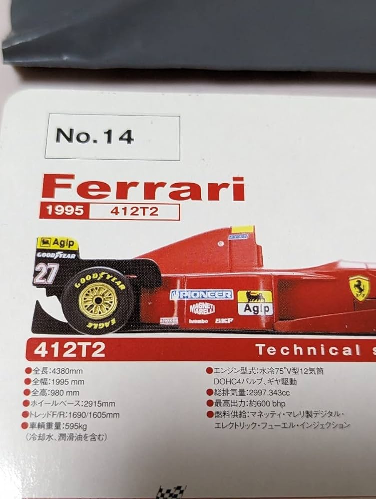 Amazon.co.jp: DyDo ダイドー フェラーリミニカーキット No14 1